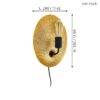 GASCUERIA wall light