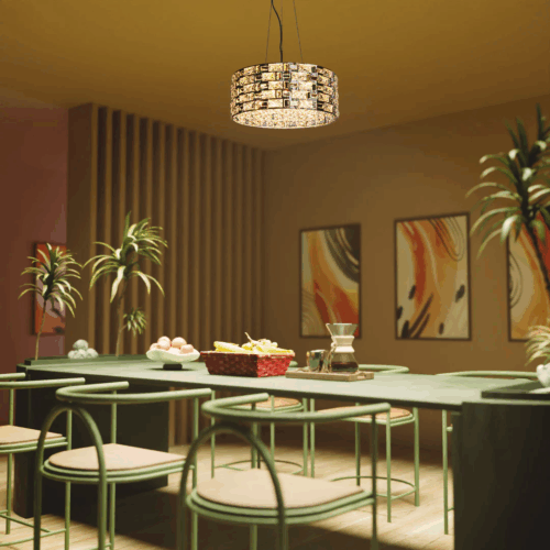 Philips Caesar Suspended Chandelier