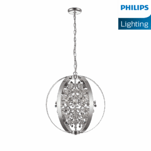 Philips Crescent suspended Chandelier (Chrome)