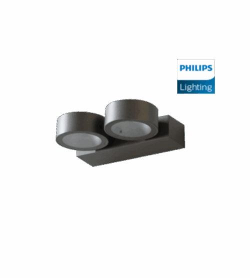 DIMENSIONS (1) Philips Alfresco Wall light