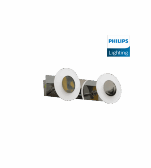 DIMENSIONS (10) Philips Artizy Wall Light