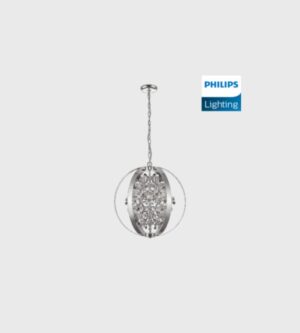 DIMENSIONS (7) Philips Crescent suspended Chandelier (Chrome)