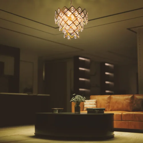 Philips Inlay Chandelier