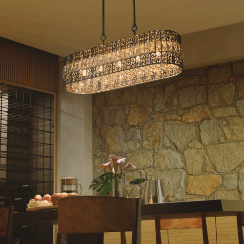 Philips Corona Dining Suspended Chandelier